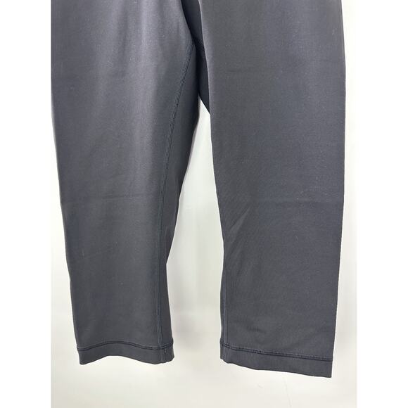 Lululemon Wunder Under Hi-Rise 1/2 Tight Full-On Luxtreme 17" Black Crop Size 6 - Picture 7 of 13